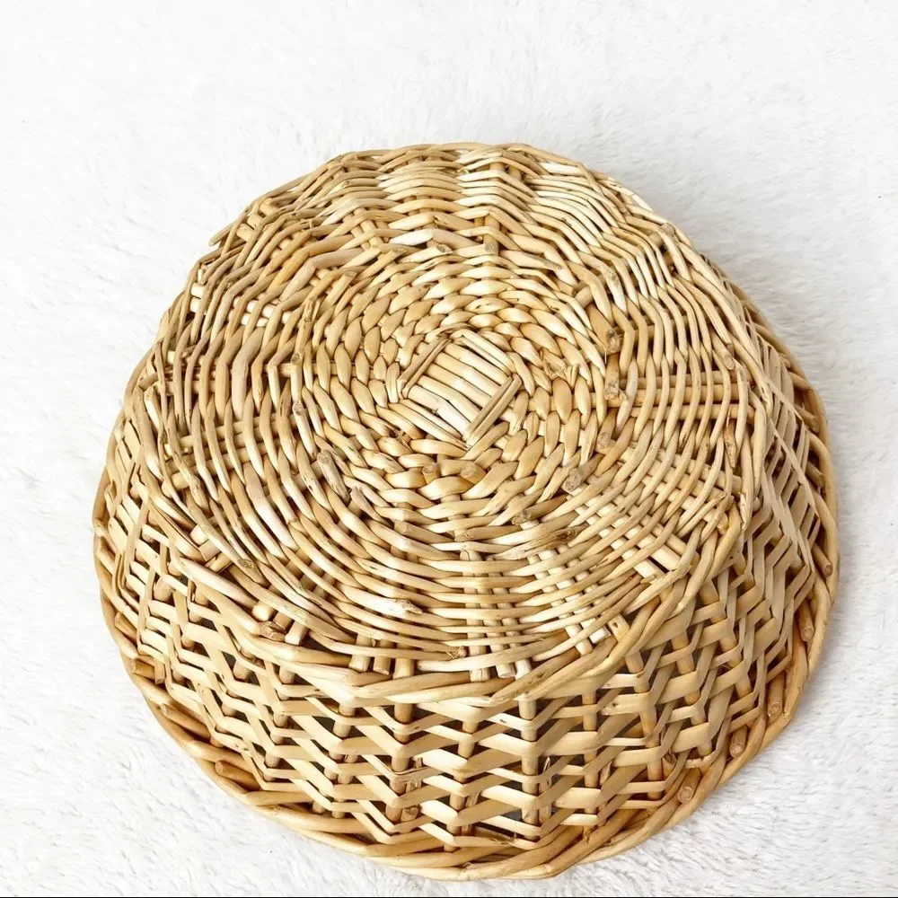 Round basket low short 9” diameter